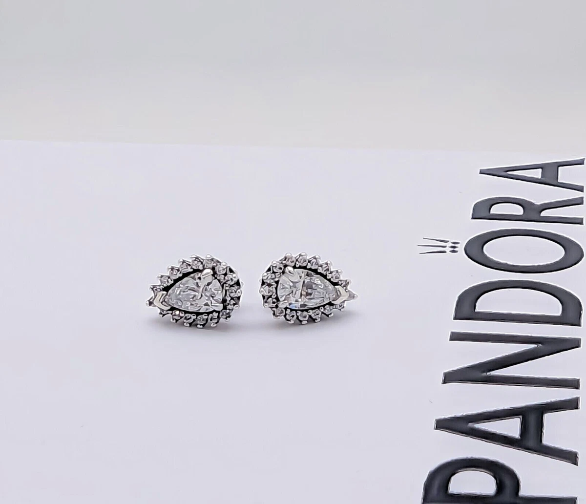 Pandora pear 2024 shaped earrings