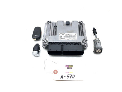 2015-2018 AUDI Q3 2.0L ECU ECM ENGINE CONTROL MODULE WITH KEY & LOCK ...