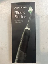 AquaSonic Black Series Ultra Whitening Electric Toothbrush New open box