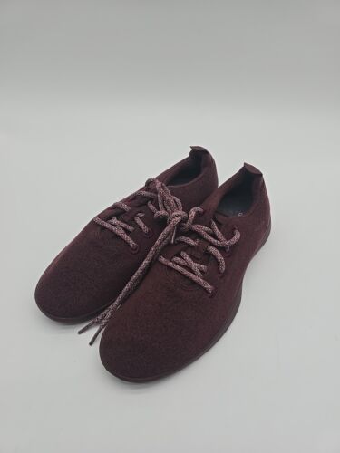 allbirds Wool Runners Mens Size 10 Burgundy Comfort Running Shoes Merino..#1 - Picture 5 of 8