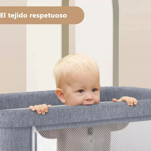 3 in1 Beistellbett Baby Reisebett Babybett Höhenverstellbar Kinderbett Bassinet - Bild 12 von 32
