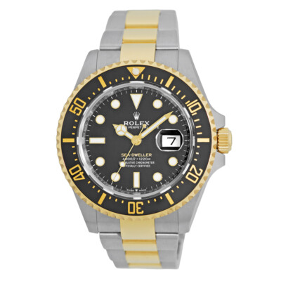 ROLEX Stainless Steel & 18K Yellow Gold 43mm Sea-Dweller 126603 Box Warranty2024