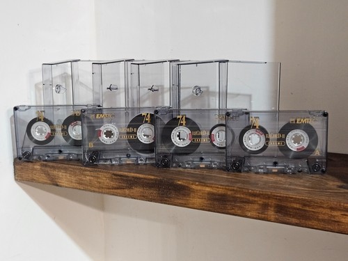 Lotto di 4 Cassette EMTEC RECORD-II 74 mins, CHROME, type II - Imagen 5 de 8