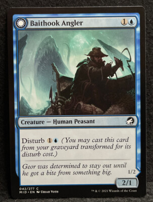 MTG, Baithook Angler/Hook-Haunt Drifter, Innistrad: Midnight Hunt 042/277
