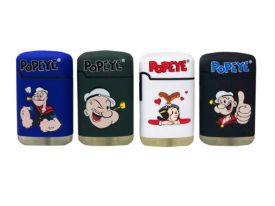 Feuerzeug Gas Jet Feuerzeuge Lighter Spruch Motiv Lizenz Fan Serie POPEYE
