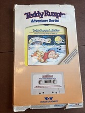 Teddy Ruxpin Lullabies Tape  Book Original Package 1985 Worlds Of Wonder