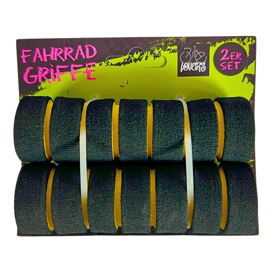 Fahrradgriffe Set Schaumstoff Soft Universal Griffe Fahrrad Roller Bike 11x3cm - Bild 4 von 4