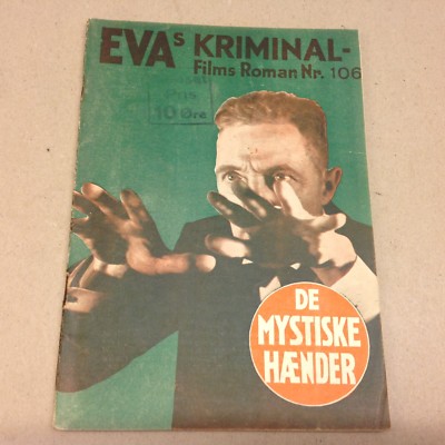 Kelly vom Secret Service Hughes 1938 Dänischer Filmroman ''EVAs Kriminal Films''