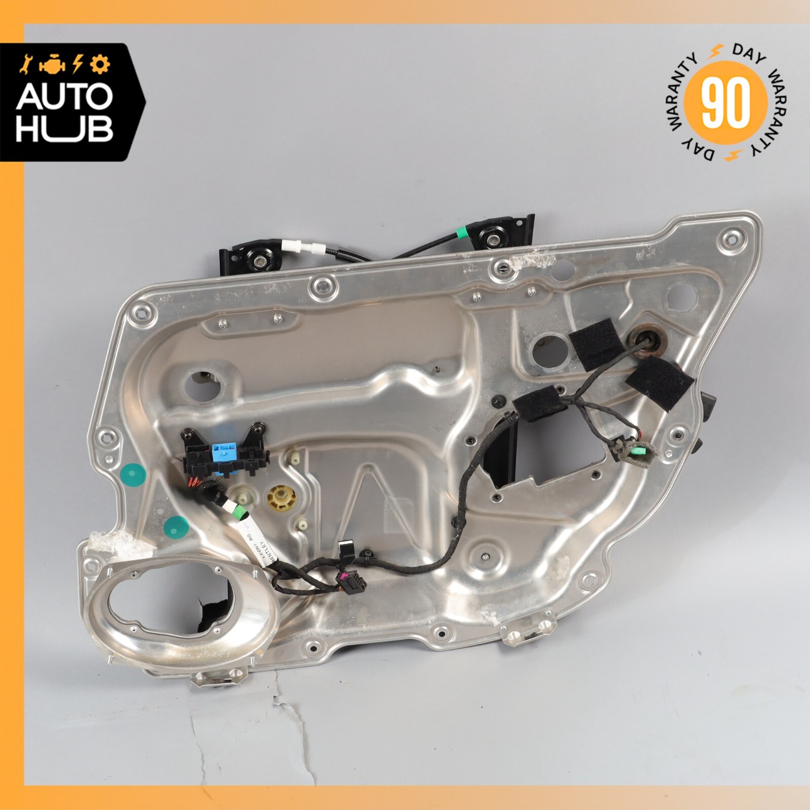 06-13 Bentley Continental Flying Spur Rear Right Door Window Regulator OEM 80k