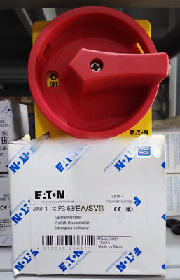 One New Eaton Moeller P3-63/EA/SVB Isolation Switch Free Shipping