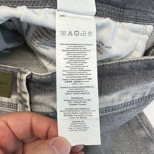 Pepe Jeans Venus Para Mujer W33 L32 Gris Recto Cintura Baja Elastizado Denim De Colección - Imagen 15 de 16