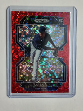 2022 Panini Prizm Tier II Red Donut Circle Prizm /99 Luis Gil #165 Rookie RC