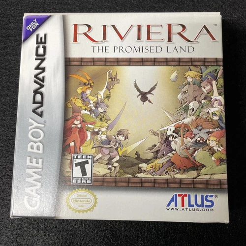 Riviera: The Promised Land Complete (Nintendo Game Boy Advance GBA, 2005) CIB