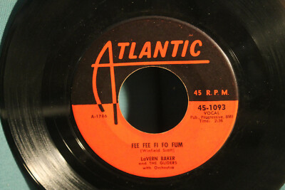 LaVERN BAKER with THE GLIDERS---FEE FEE FI FO FUM(1956)