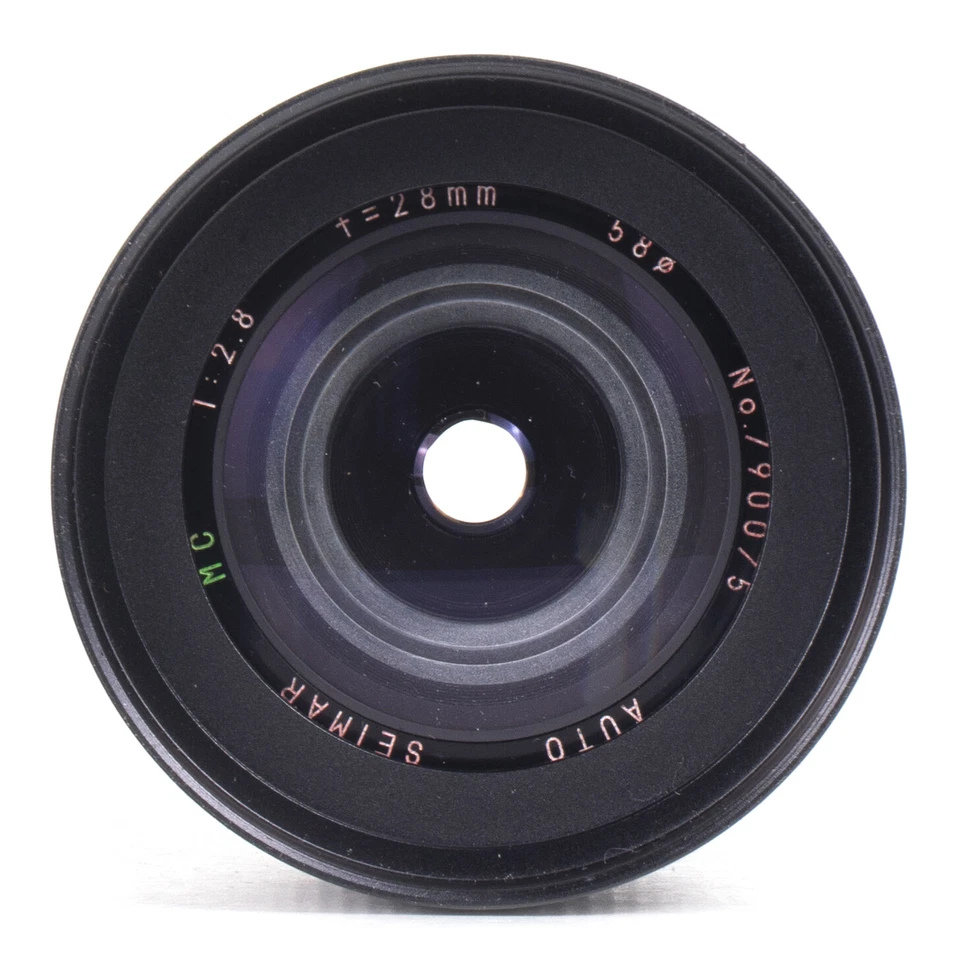 Auto Seimar MC 28mm F2.8 Cine Modded Wide Angle Prime Lens For Canon EF! - Image 2 of 4