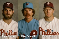 All-Time Greatest Hitters PHILLIES Cadaco All-Star Baseball (50 PRE-CUT Discs)