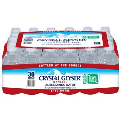 Crystal Geyser CGW-301218 Water,spring,8oz,30 (cgw301218)