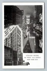 New York City NY,, Strand Hotel, Coca-Cola Times Square Vintage Postcard