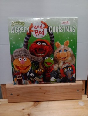 The Muppets A Green and Red Christmas Red Color Vinyl LP Target Exclusive