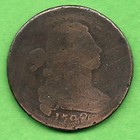 1798 DRAPED BUST LARGE CENT, 228 YEARS OLD!!! — photo 1