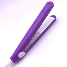 Mini Ceramic Electric Hair Straightener for Bangs and Small Sections