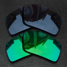 US Black Green Polarized Replacement Lenses For-Costa Del Mar Reefton