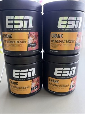 ESN Crank 2.0 Pre-Workout Booster - 380g Dose