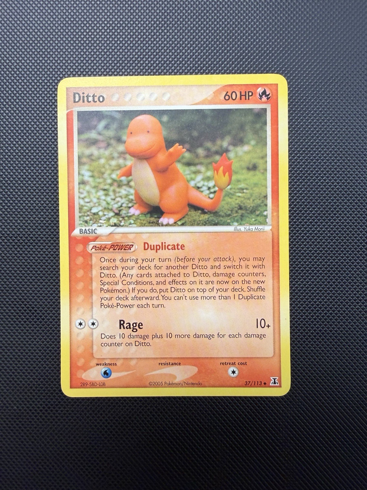 Ditto (Charmander) 37/113 – EX Delta Species – Rare – NM
