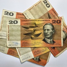 1968 (R403) $20 Dollar Banknote - Average Circulated - Phillips / Randall