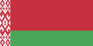 Belarus Flag Self Adhesive Sticker
