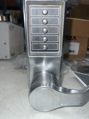 Simplex - LL1021S26D Kaba L1000 Metal Pushbutton Cylindrical Lock, 70mm Backset