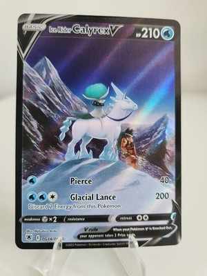 Ice Rider Calyrex V TG14/TG30 Swsh10: Astral Radiance Trainer Gallery Holo