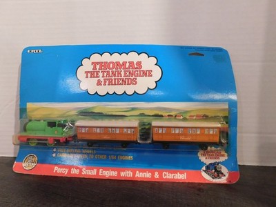 ERTL Thomas Friends Train Tank Engine Railway - Percy, Annie & Clarabel Pack NEW
