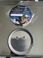 Badge Button Le Noël Enchanté 9 Novembre 2019 Au 6 Janvier 2020 Disneyland Paris