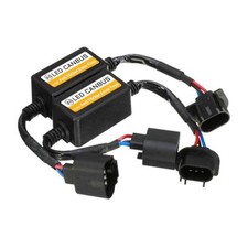 2PCS Car LED Headlight Canbus Decoder, H13/9008 Blinker Resistor, Warning