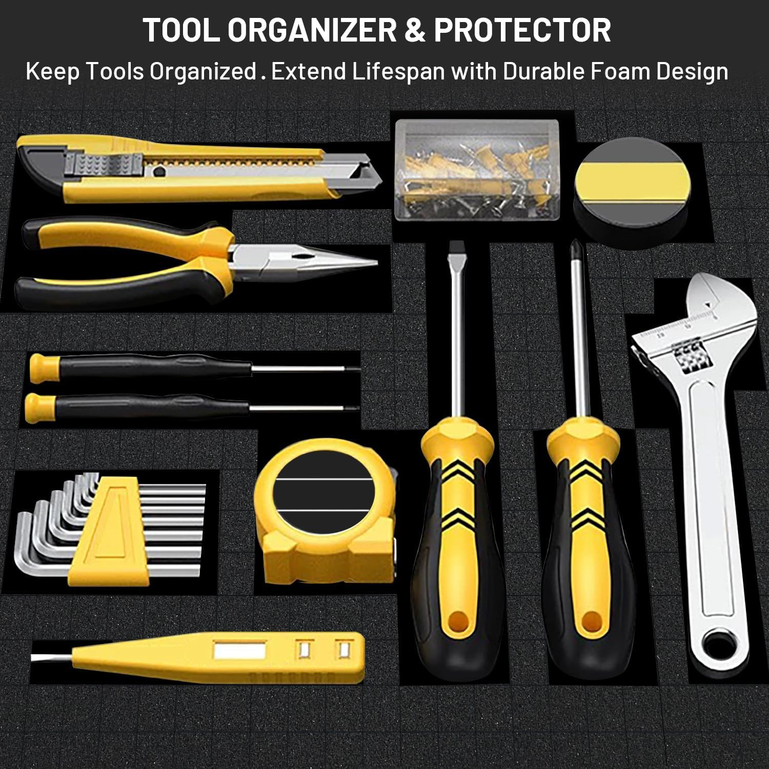 4 PCS 16X12X2 Inch Pick and Pluck Foam Inserts for Cases - Professional-Grade To