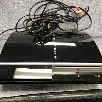 Sony PS3 Fat Console for Parts Only or fix yourself, does not work.