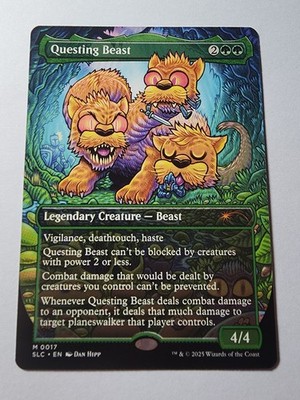 Questing Beast, NON-FOIL - Secret Lair Encyclopedia of Magic A-Z MTG NM Card