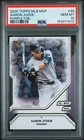 2025 Topps MLB MVP - Aaron Judge / Purple Foil 50/75 PSA 10 - No. 49