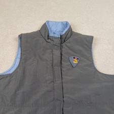 Vintage Disney Mickey Unlimited Vest Mens Large Blue 90s