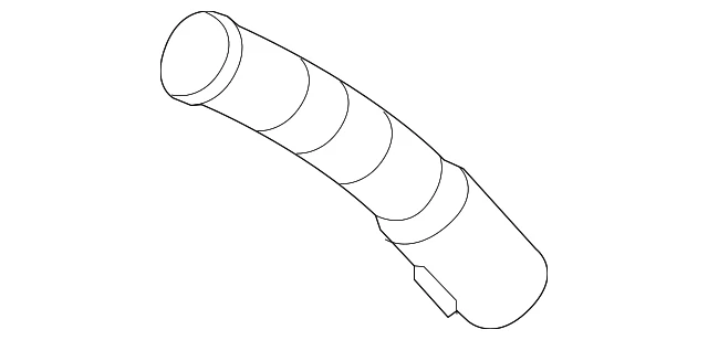 Manguera de llenado de tanque de combustible genuina GM 20848504 Foto 2 de 3