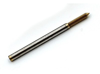 M1.7 x .35mm Plug Tap, Roll Form, HSS with TiN Coating, #22307