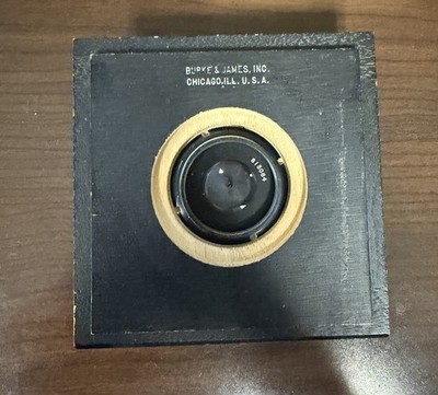 C.P. Goerz Apo Artar 6'' f/9 Lens in Synchro-Compur Shutter - Burke & James Board