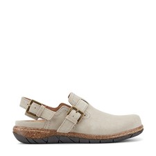 Earth Elmonte Slingback Comfort Clog Women's Mules Taupe Suede - 7.5 Medium