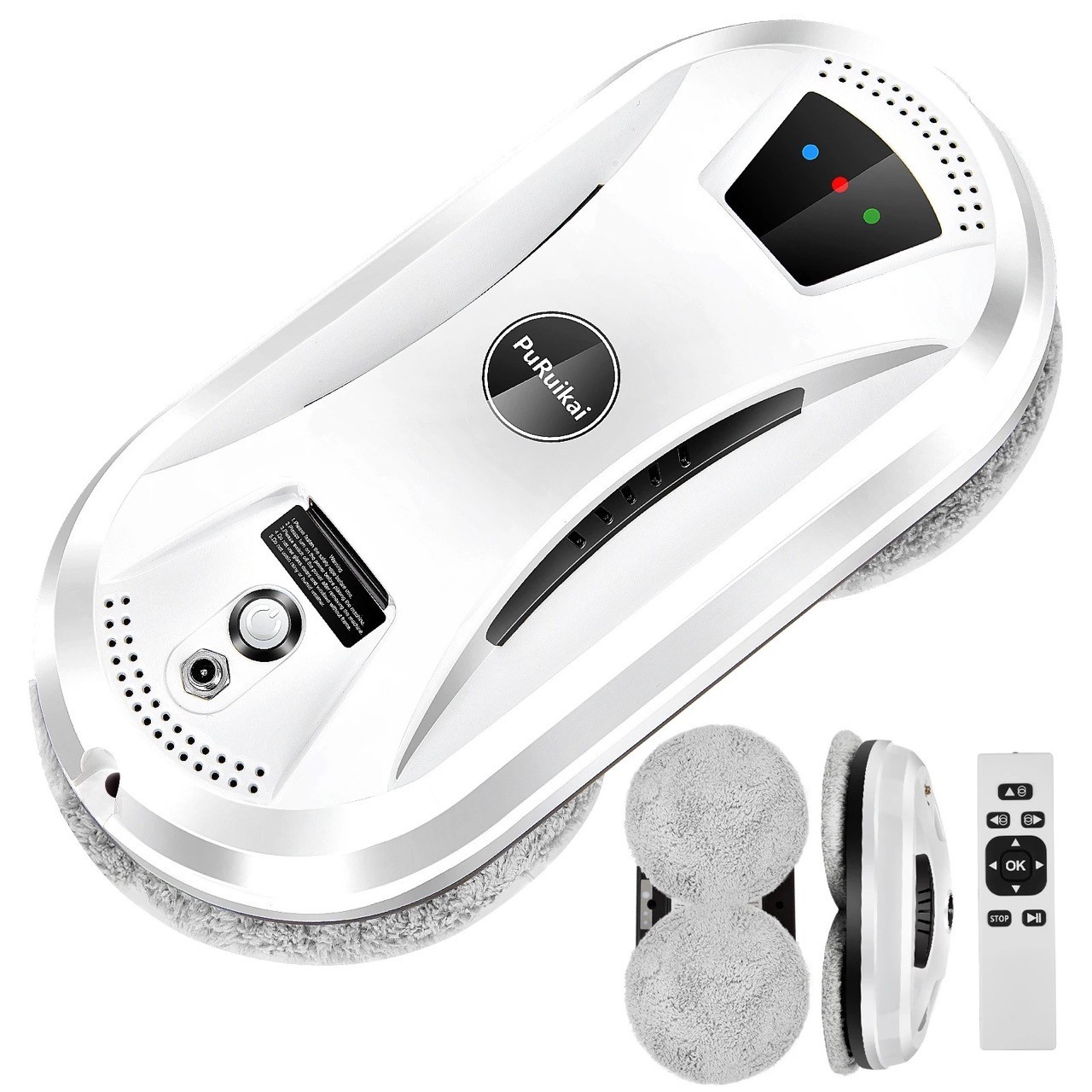 Robot lave-vitre automatique pour un salon lumineux sans effort derrière vos volets
