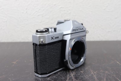 PENTAX K1000 SLR Film Camera - Black (Body Only) for sale online