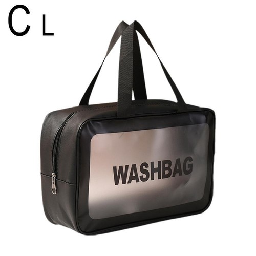Bathroom Organizer Clear Bag Waterproof Travel Make Storage Up A5I8 Ba∩ Q7J R0Q9 - Picture 23 of 23