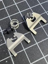 Vintage Linhof Technika 5x7 Fresnel Clip Hold Set Ground Glass Back Rare NOS