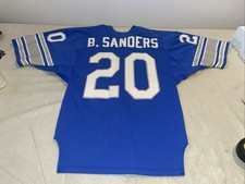 Authentic Barry Sanders Detroit Lions Russell Jersey Men 42 NFL 1989 Euc Rookie