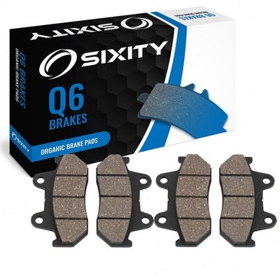 Front Organic Brake Pads 1981-1982 Honda CB900F Super Sport Set Full Kit fl